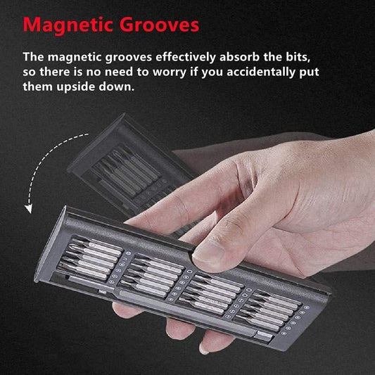 BitPro™ Magnetic Electric Screwdriver Kit